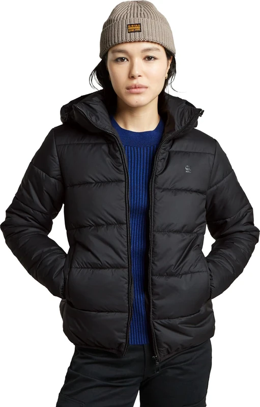 G-Star Women's Meefic Jacket, Black (dk black D25193-B958-6484), XL