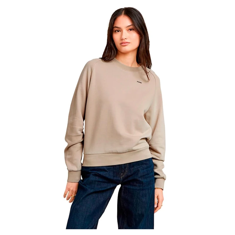 G-Star Women's Sleeve Construction Sweater, Beige (sandstorm D25045-D589-B736), L - Image 1