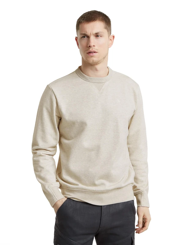 G-Star Men's Nifous Sweater, Multicolour (whitebait htr D25121-D566-6030), XXL