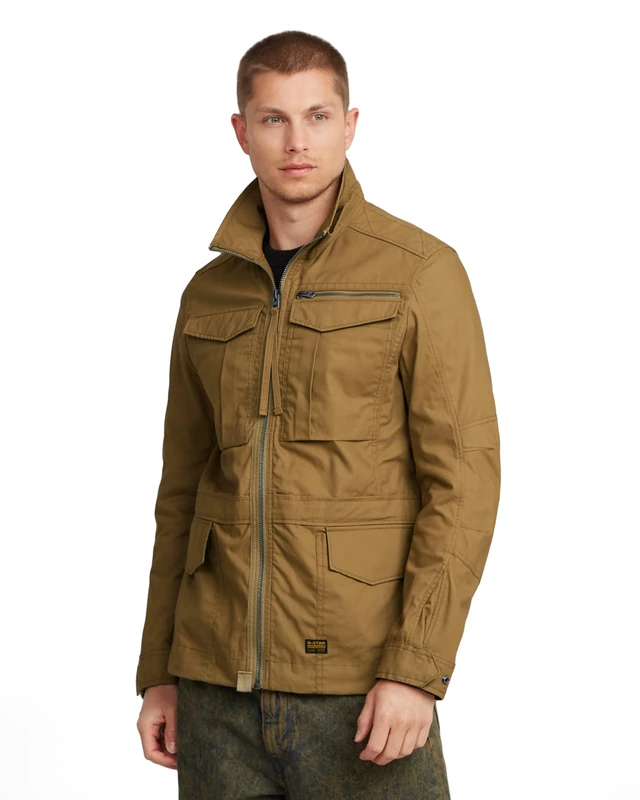 G-Star Men's Rovic Slim Field Jacket, Brown (kangaroo D24282-D389-7162), XS