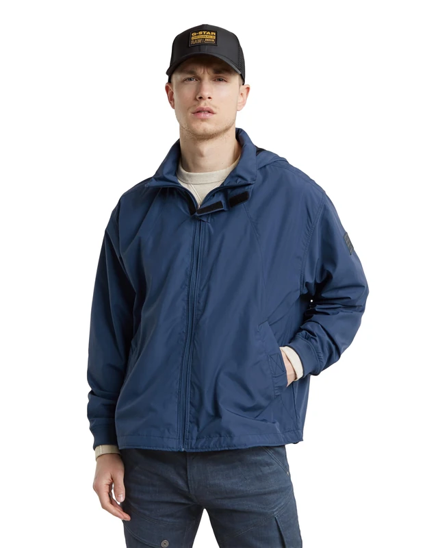 G-Star Men's Light Weight Expedition Sporty Jacket, Blue (dk sea blue D25382-D712-1023), XL