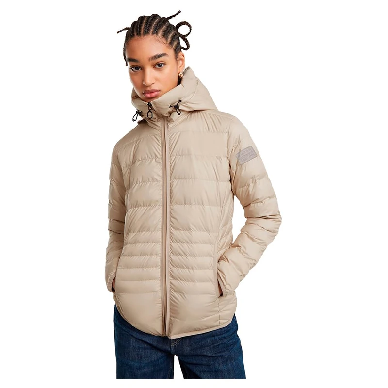 G-Star Women's Light Weight Hooded Padded Jacket, Beige (sandstorm D25191-B958-B736), M