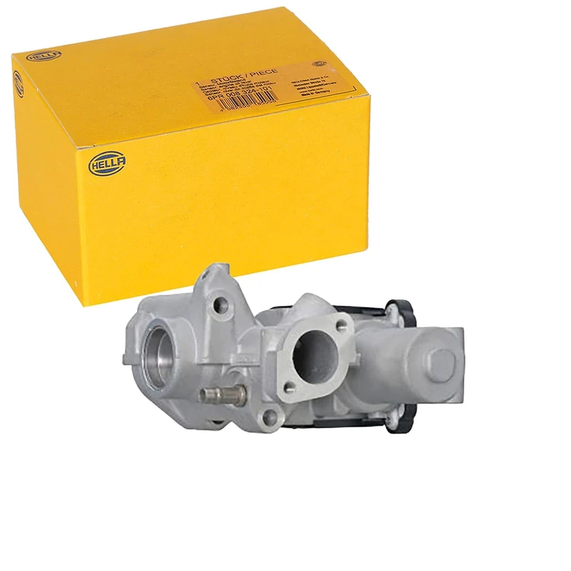 HELLA 6NU 014 865-771 EGR Valve - 12V - Electric - 5-pin connector - with gasket/seal