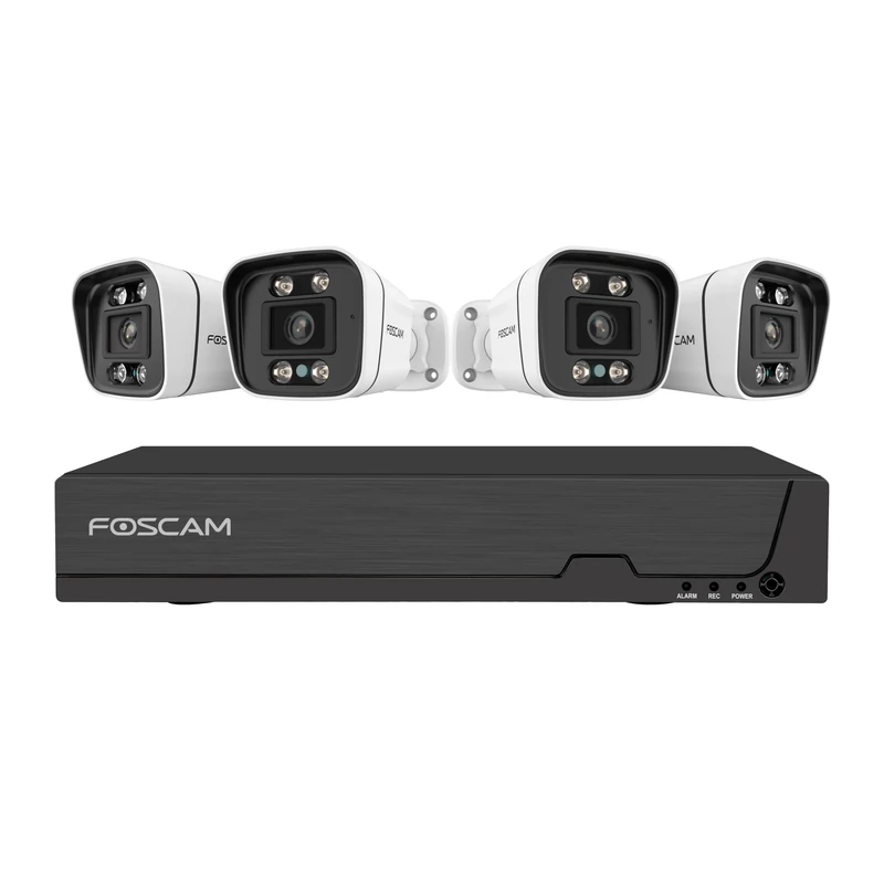 Foscam FNA108E-B4-2T kit de vidéo-surveillance Avec fil 8 canaux