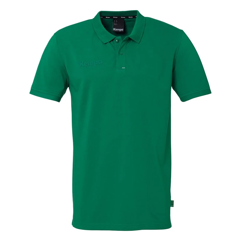 Kempa Men's Prime Shirt Polo Shirt, Lagoon, 12 Years - Image 1