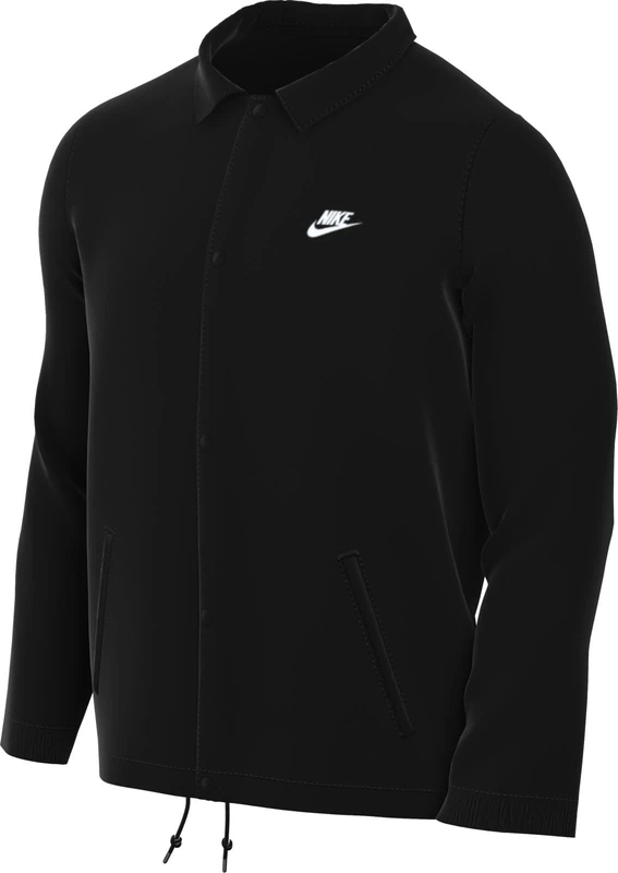 Nike FN3316-010 Club Jacket Men's BLACK/WHITE Size S