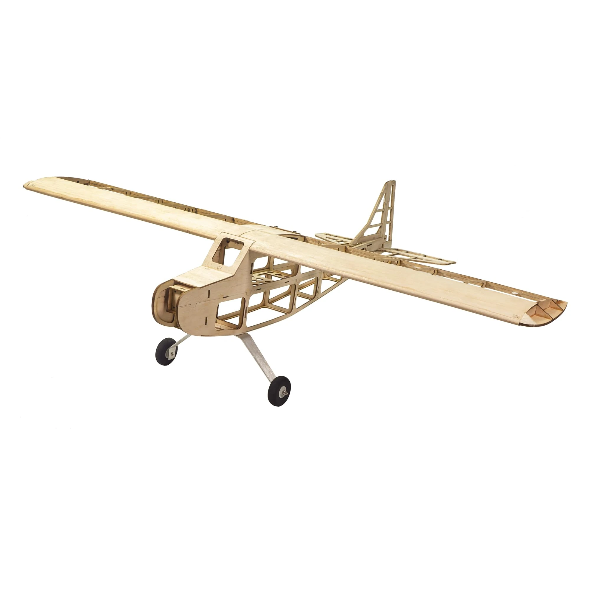 VilogaRC Balsa Wood Airplane Kits T05 Vogee-08 Training Plane, 32" Wingspan Laser Cut Unassembled RC Flying Model Aircraft to Build for Adults (KIT+Motor+ESC+Servo+Prop+Flim Pack)