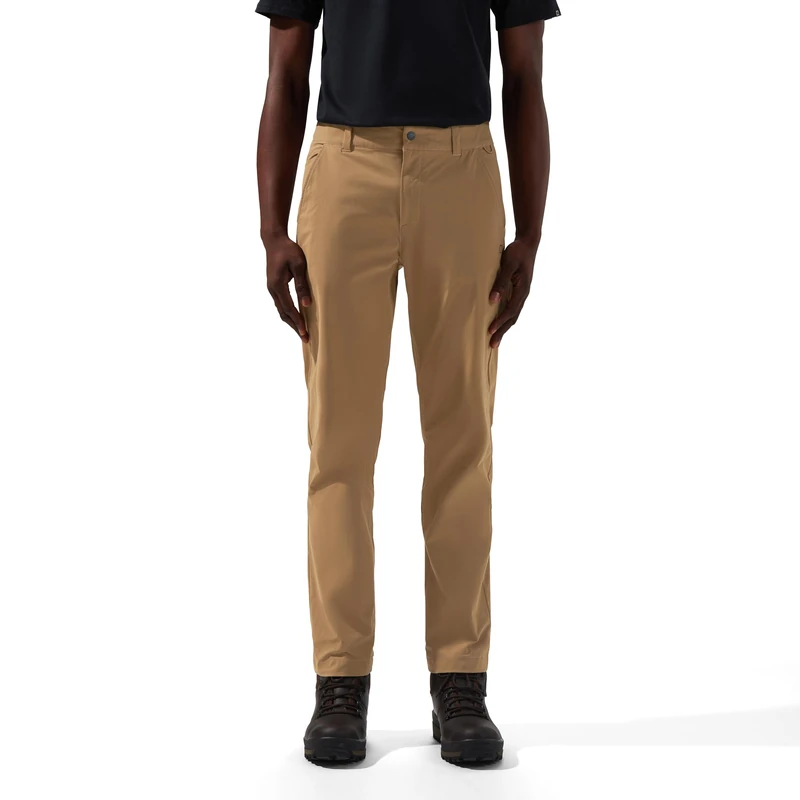 Berghaus Men's Everyday Walking Trousers | Water Repellent Full Leg Trousers, Kelp, 34 Regular(32")