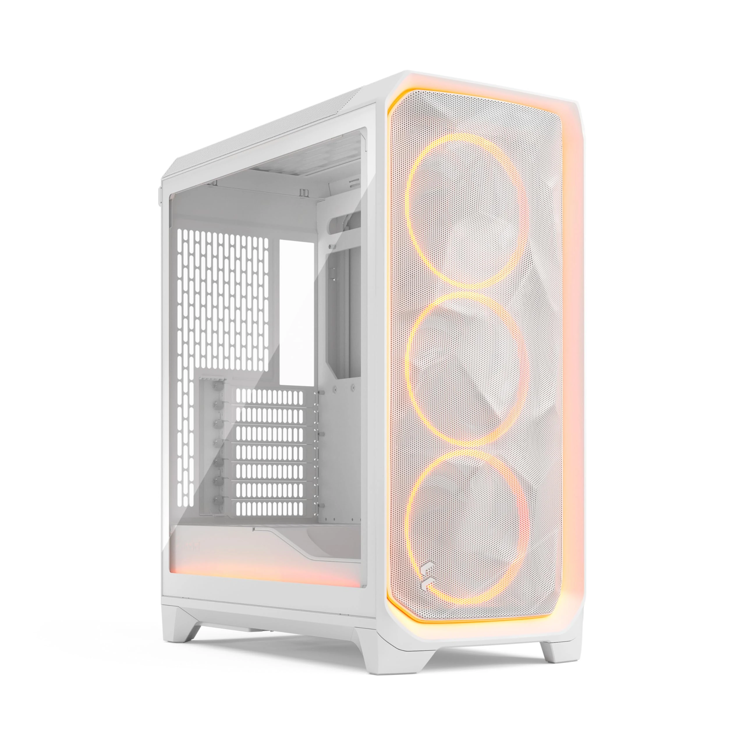 Fractal Design Meshify 3 Ambience Pro RGB White TG Clear Tint - Computer Case