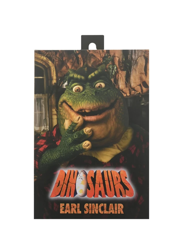 NECA Earl Sinclair Dinosaurs 18Cm Action Figure