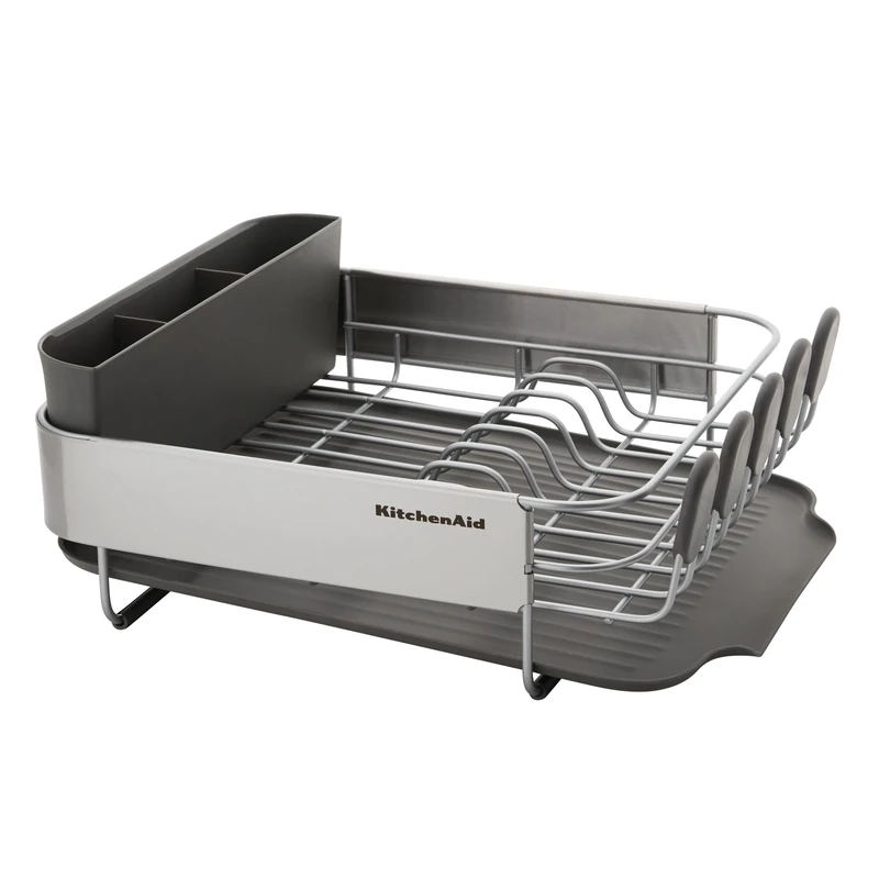 KitchenAid Compact Dish-Drying Rack - Charcoal Grey