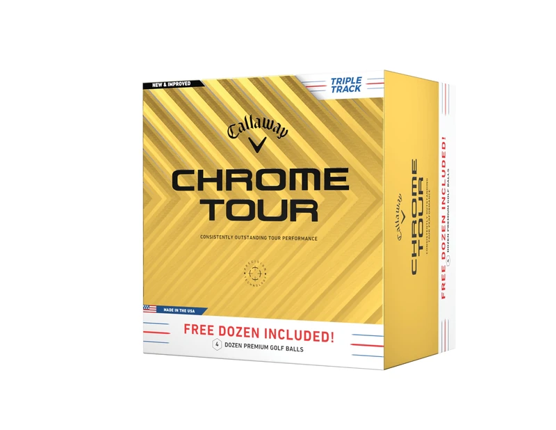 Callaway Chrome Tour 2024 Triple Track - 4 for 3 Pack
