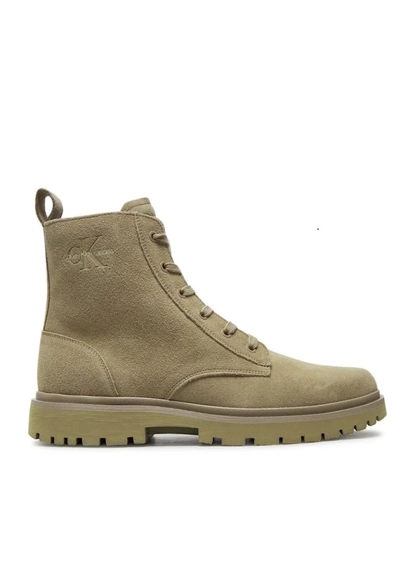 Calvin Klein Jeans Men EVA BOOT MID LACEUP ICONIC DRESS YM0YM01070 Boots, Beige (Triple Savannah Tan), 10 - Image 1