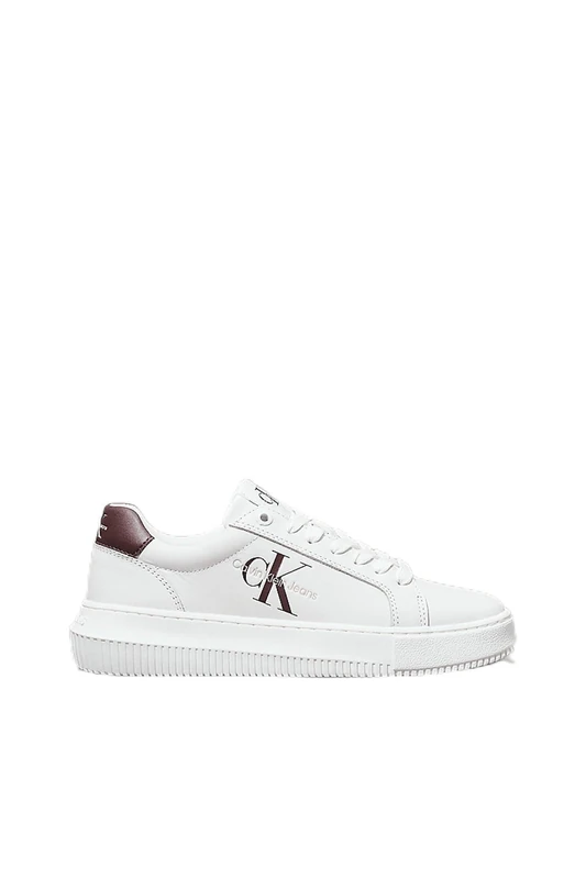Calvin Klein Women's Chunky Cupsole Trainers, Multicolor (Bright White/Andorra), 8