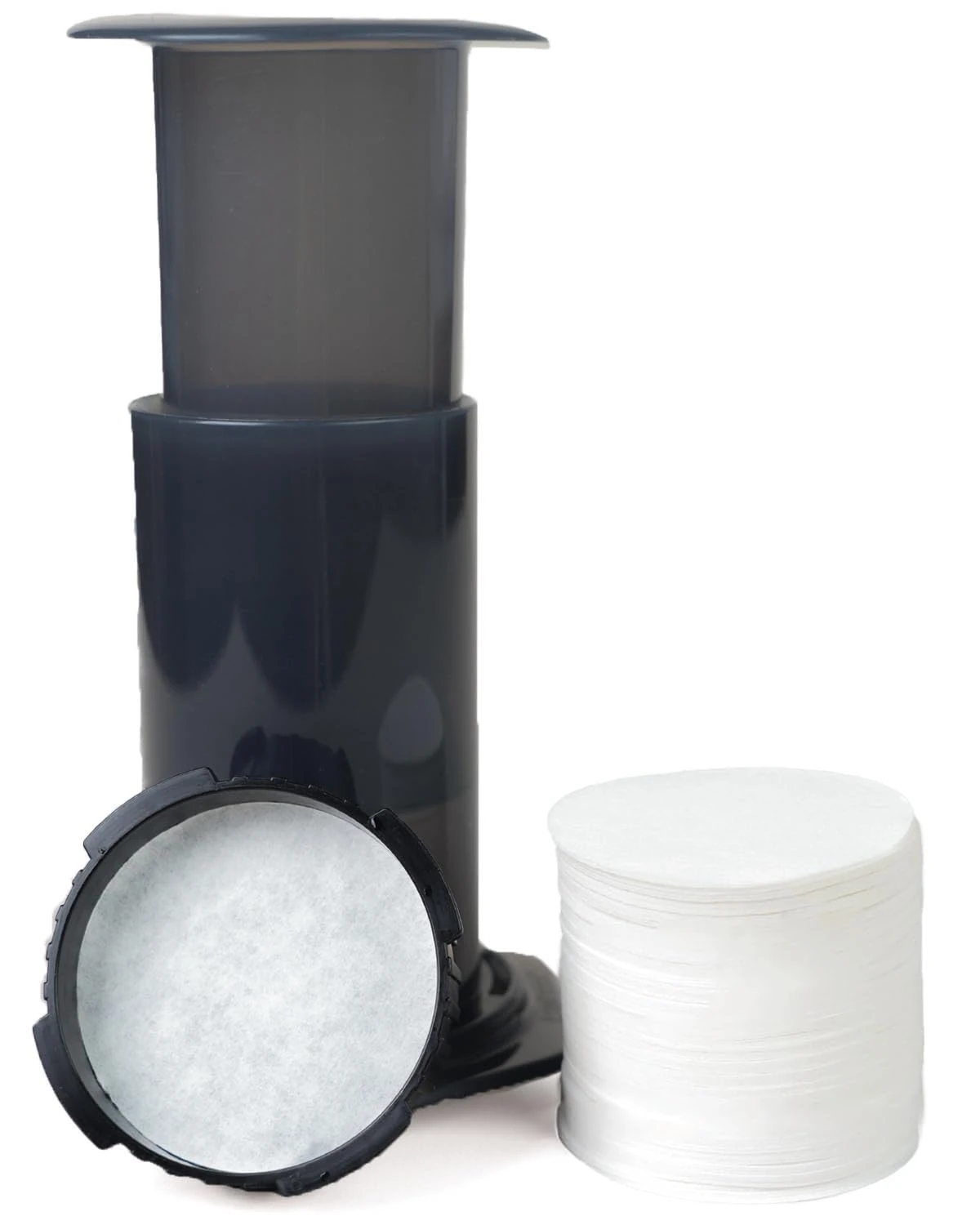 Bake Choice 500-Count Replacement Paper Filters - Round Disposable Coffee Filters Paper Compatible with Aeropress Coffee Makers