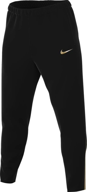 NIKE Men's M Nk Df Strk Pant Kpz Trouser, Black/Black/Jersey Gold/Metallic Gold, S