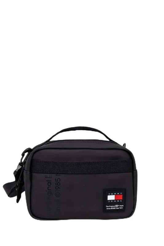 Tommy Jeans Men's TJM DAILY + CAMERA BAG AM0AM12616 Crossover, Black, One Size - Image 1