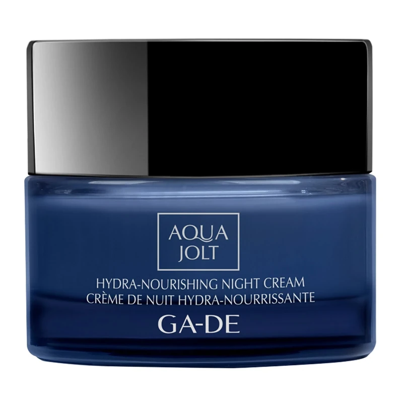 GA-DE Aqua Jolt Hydra-Nourishing Night Cream - Face Moisturizer with Hyaluronic Acid - Face Cream with Tamarind Extract H-22 and Vitamin E - 1.7 oz