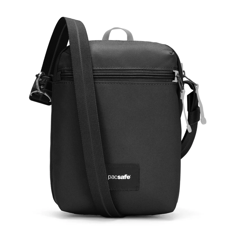 Pacsafe Unisex's Go Anti Theft Festival Crossbody Shoulder Strap, Jet Black, Taille Unique
