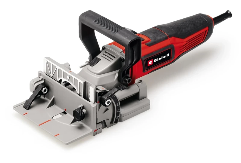 Einhell Electric Biscuit Jointer - 900W Plate Joiner, 100mm Routing Blade, 90° Tilt Angle Adjustment, Variable Cut Depth (Max 20mm) - TE-BJ 900 Biscuit Joiner with Dust Extraction for Woodworking