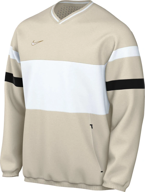 NIKE Men's M Nk Df ACD Shell Top, Lt Orewood BRN/White/Black/White, XL