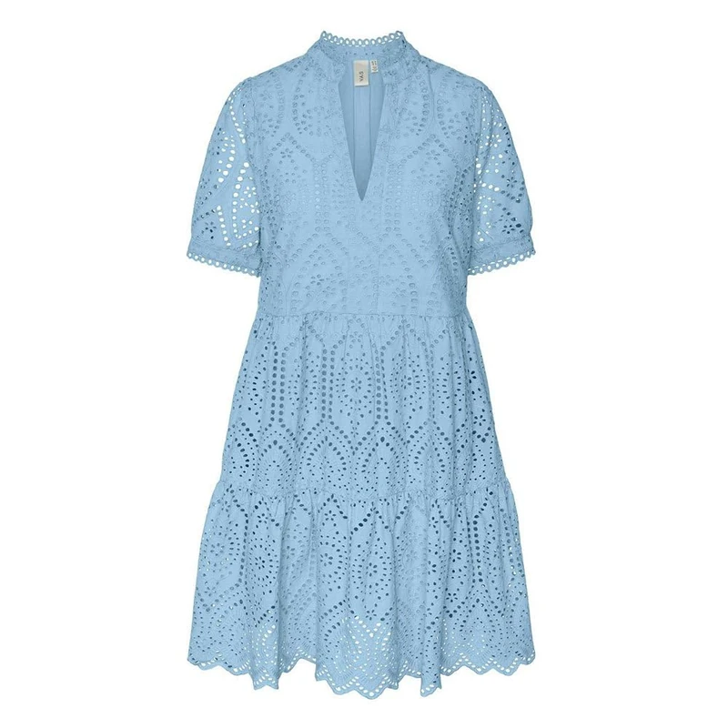 Y.A.S Yasholi SS Dress S. Noos, Clear Sky, M