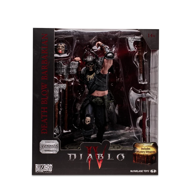McFarlane Diablo IV Collection Barbaro Sculpture Video Game Figure 15 cm with Accessories and a Secret Toy Weapon, for Collectors, Ages 14 and Above, Bizak (64386721)