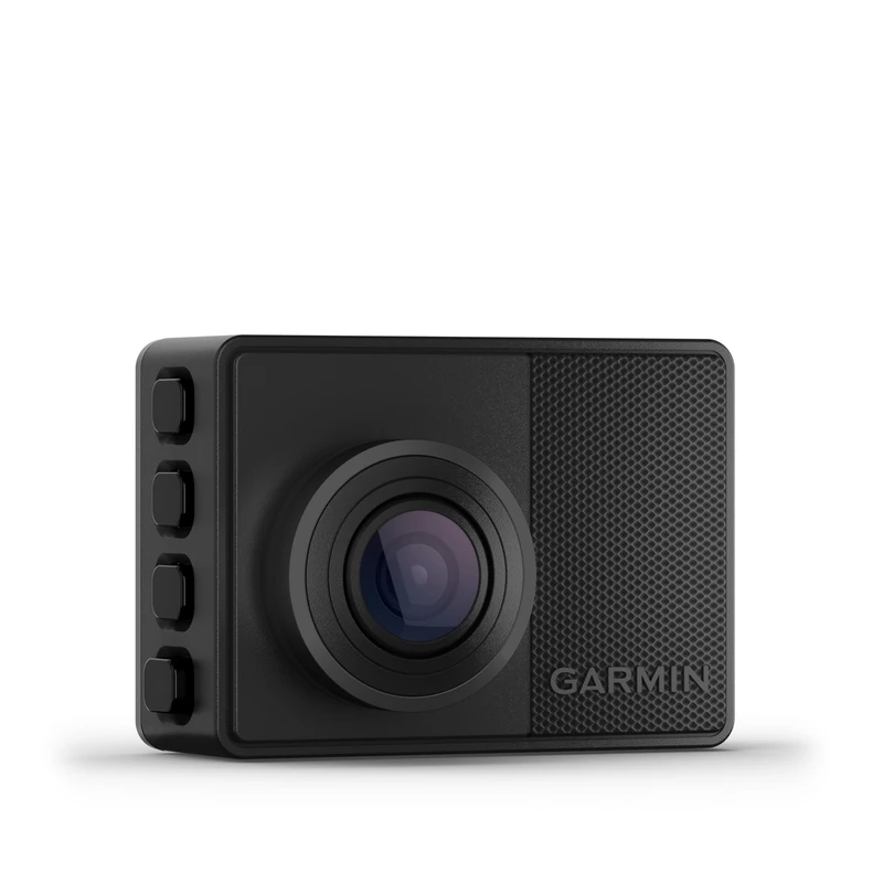 Garmin Dash Cam 67, 1440p HD Video, 180-degree Field of View, Voice Controlled, Pocket Size Dash Camera, Automatic Recording, Incident Detection with GPS, Dual USB charger included (Renewed)