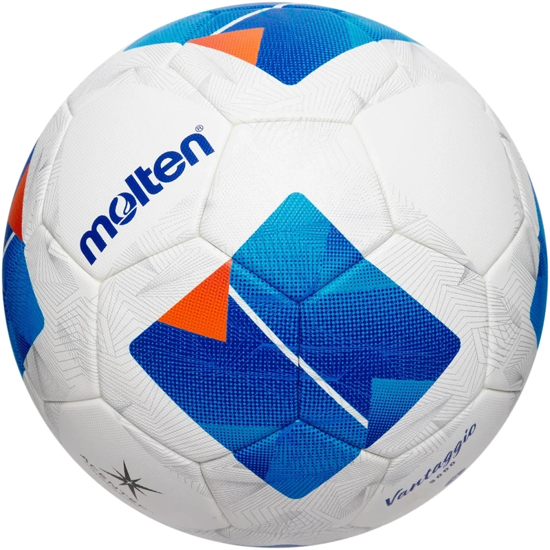 Molten Vantaggio 5000 Acentec Thermal Bonded Football For Accuracy | FIFA Quality Pro Control Match Ball | Official CONCACAF Match ball | Textured | Size 5 - For Boys and Girls Aged 14 plus & Adults