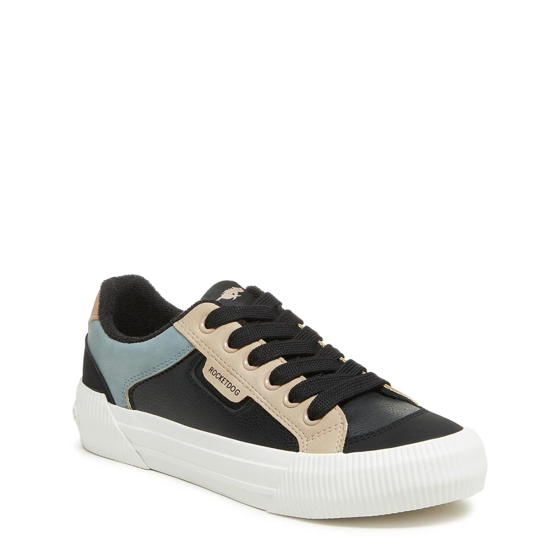 Rocket Dog Women's Cheery Sneaker - Black Combo - Size 4 UK