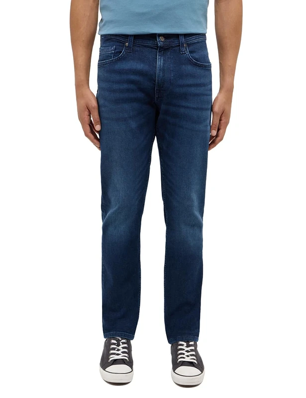 MUSTANG Men's Style Vegas Slim Jeans, Dark Blue 883, 30 W/32 L