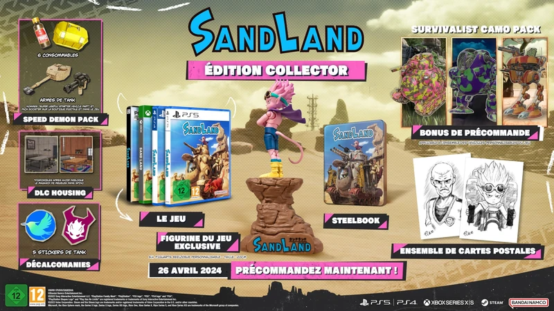 Bandai Namco Sand Land Collector's Edition - Xbox Series X