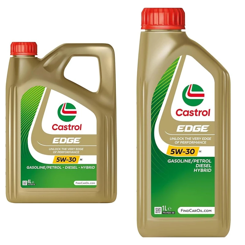 Bundle of Castrol EDGE 5W-30 M Engine Oil 4L + Castrol EDGE 5W-30 M Engine Oil 1L