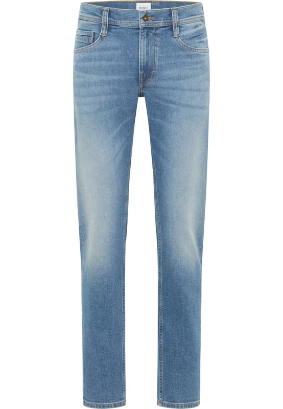 MUSTANG Men's Style Oregon Slim Jeans, Medium Blue 577, 38 W/32 L