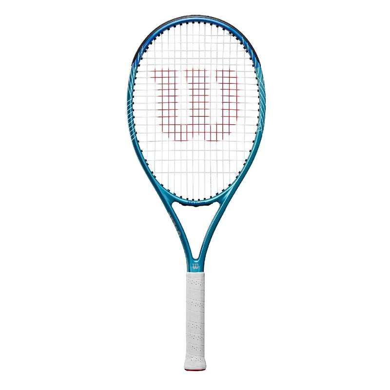 Wilson Ultra Power 103 Tennis Racket, Unleash Effortless Power and Enjoy Enhanced Control, Experience Stable Accuracy and a Comfortable Grip, Colour: Blue/White, Size: 3