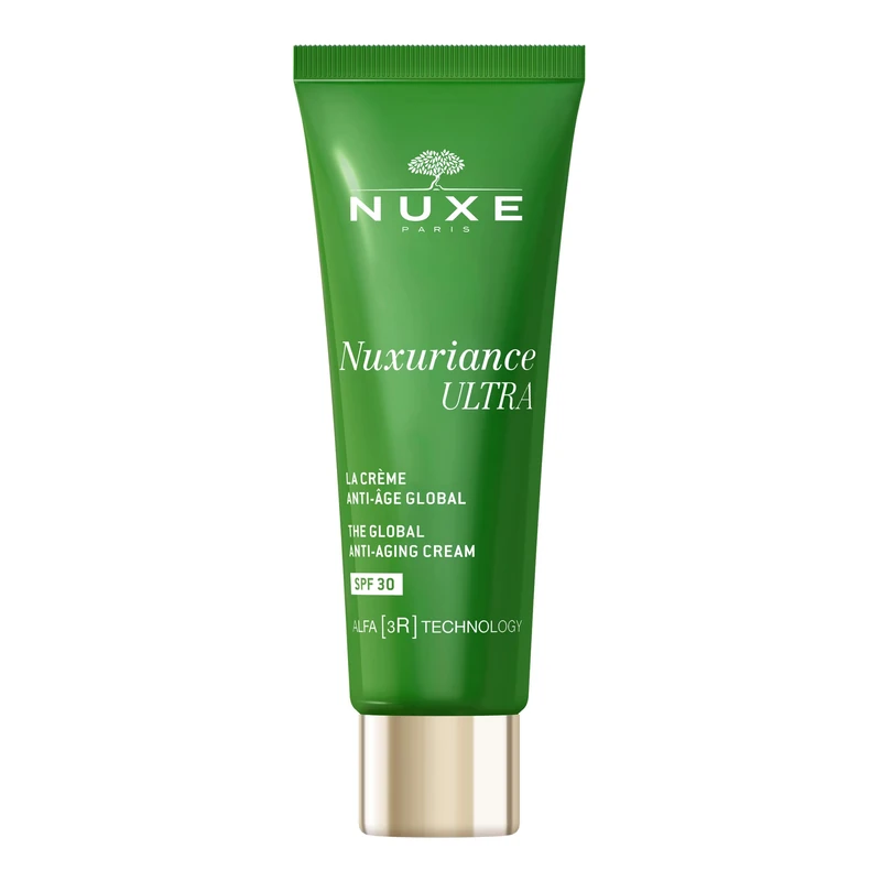 Nuxe Nuxuriance Ultra The Global Anti Ageing Cream SPF30 50ml, Revitalising Daily Moisturiser, Smooths Wrinkles & Protects from UVA/UVB, Rich Texture for All Skin Types, Anti Ageing Formula