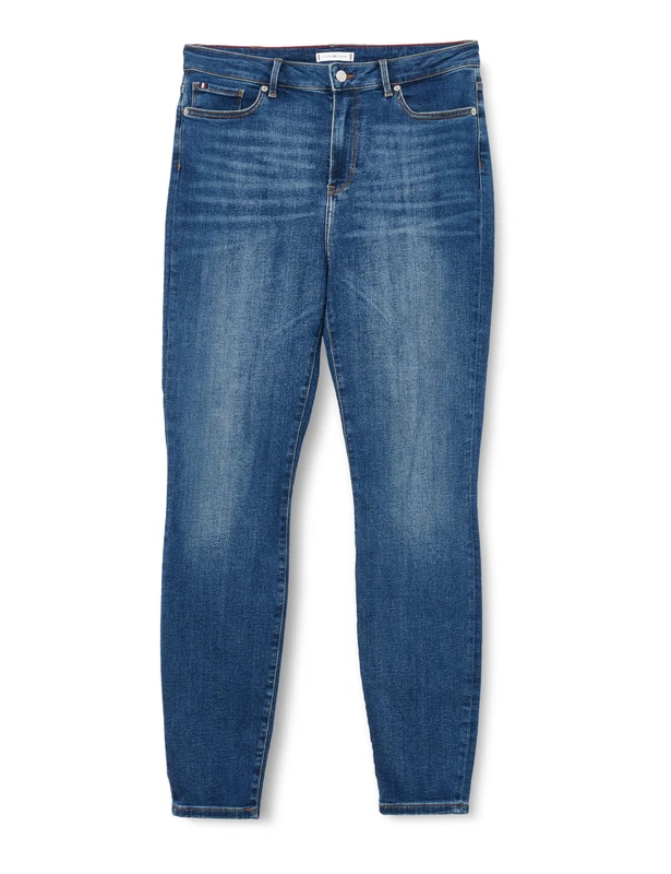 Tommy Hilfiger Women’s Harlem Skinny Fit Ana Stretch Jeans, Blue (Ana), 46 - Image 1