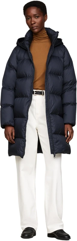 Tommy Hilfiger Women’s Casual Winter Down Coat, Blue (Desert Sky), XXL