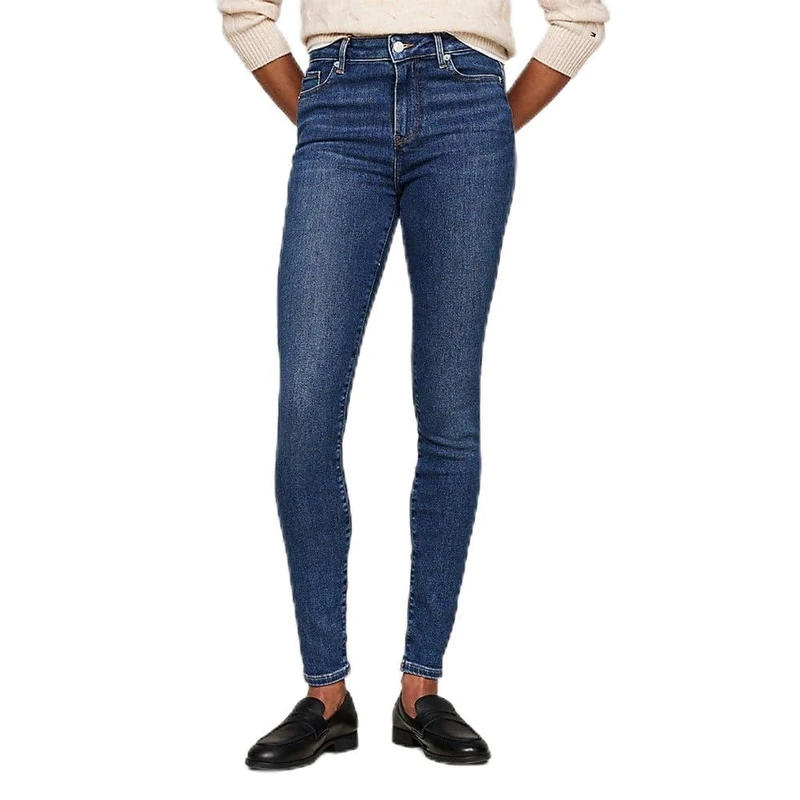 Tommy Hilfiger Women’s Harlem Skinny Fit Jeans, Blue (Ana), 33W/32L