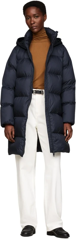 Tommy Hilfiger Women’s Casual Winter Down Coat, Blue (Desert Sky), XXS