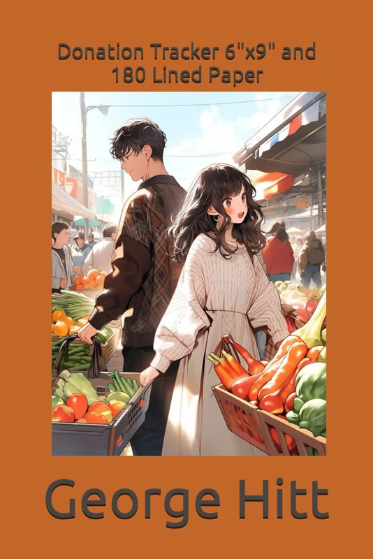 Donation Tracker 6"x9" and 180 Lined Paper