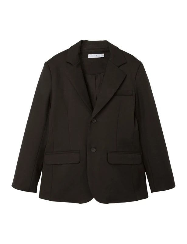 NAME IT Nkmriramel Blazer Noos, Black, 128 cm
