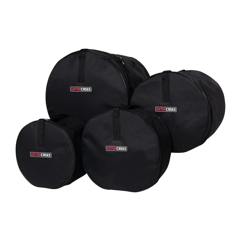 Gator Cases Bop Drum Set Bags: 18"x14", 12"x8", 14"x14", and 14"x5.5"; (GP-BOP-100)