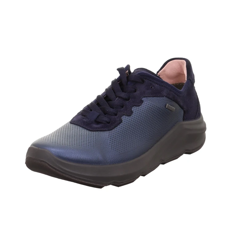 Legero Women's Bliss Gore-Tex Sneaker, Blue Metallic Other 9800, 6 UK
