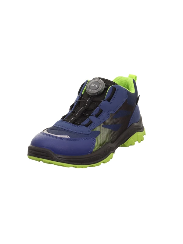Superfit Boys Jupiter Gore-Tex Sneaker, Blau/GRÜN 8000