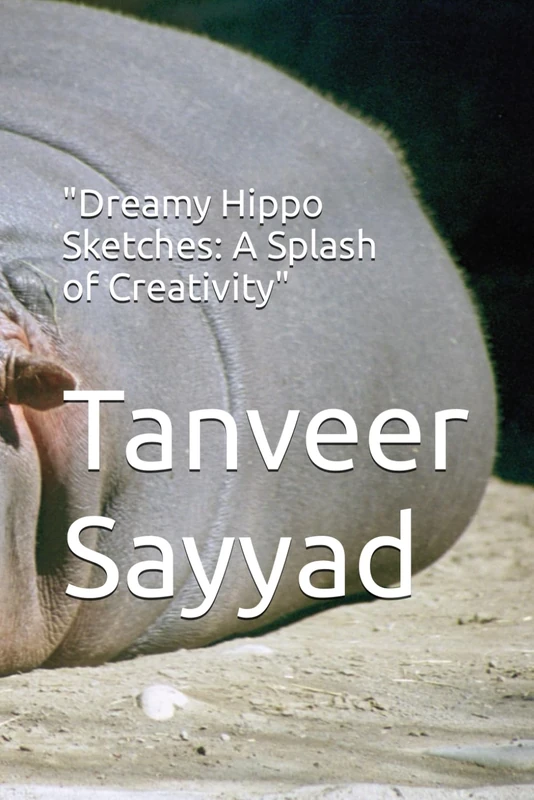 "Dreamy Hippo Sketches: A Splash of Creativity"