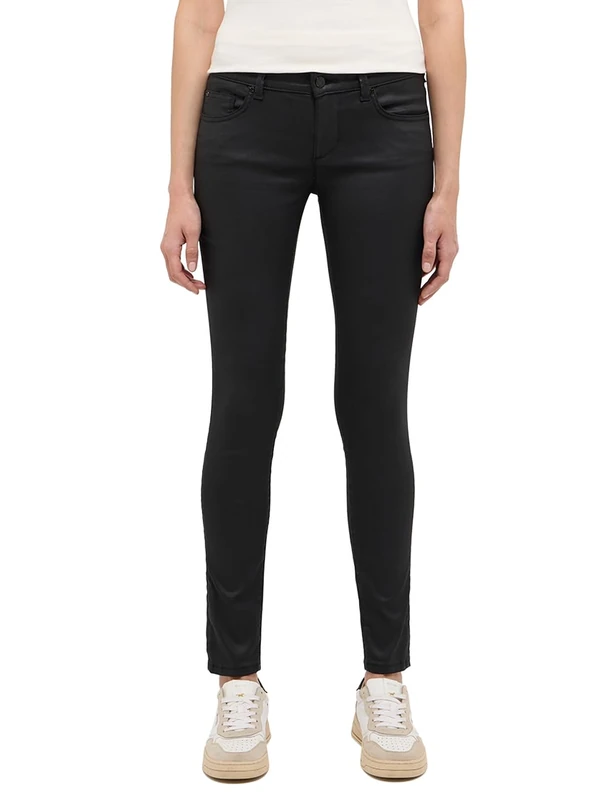 MUSTANG Quincy Skinny Women's Jeans Trousers, Black, 31W x 32L