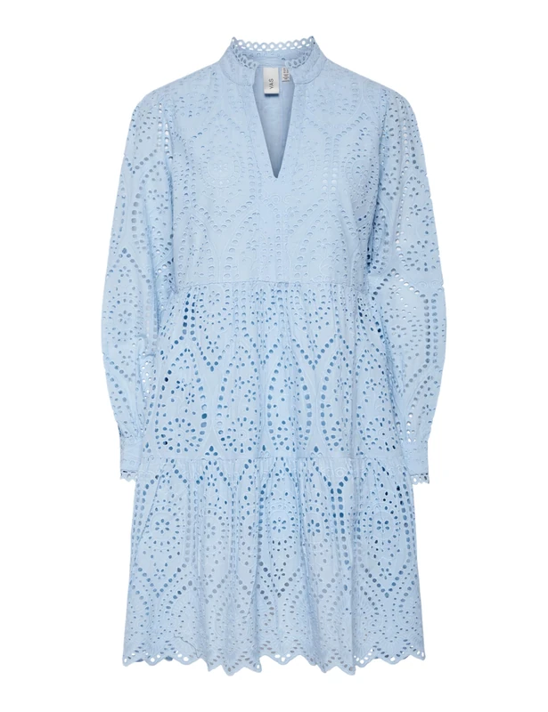 Y.A.S Yasholi Ls Dress S. Noos, Clear Sky, M