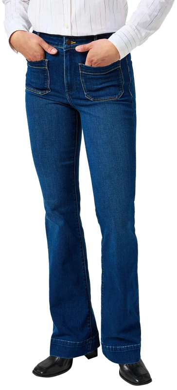 Wrangler Damen Jeans Flare, Flare Fit, Flare Leg