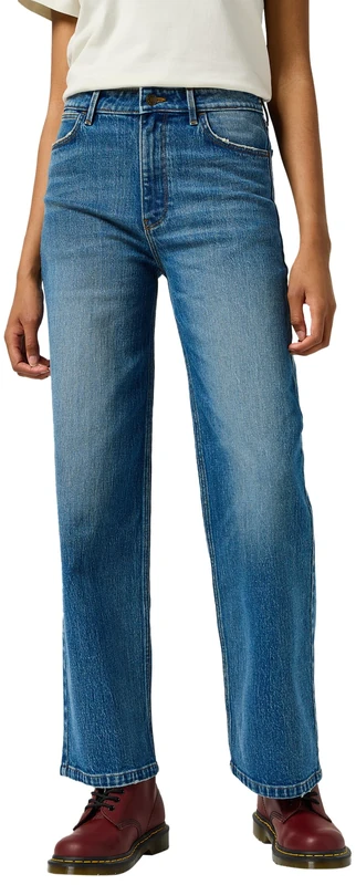 Wrangler Women's Loose Straight Jeans, Rhianon, W26/L34